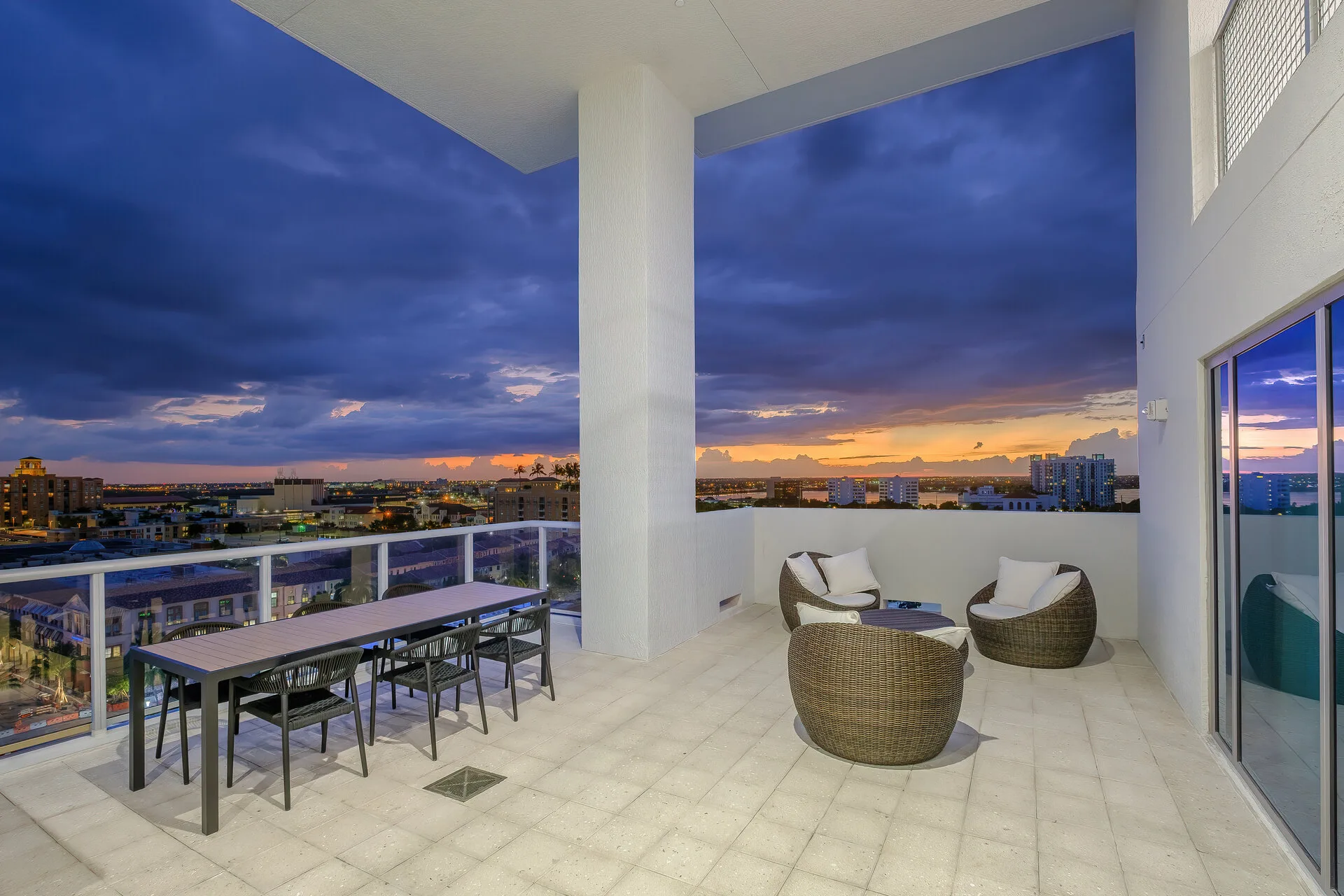 Sky Deck with outdoor lounge